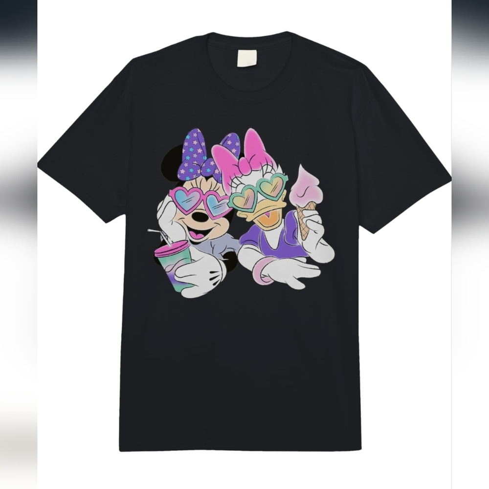 NWOT DISNEY Minnie Mouse and Daisy Comfort Colors Adult Heavyweight T-Shirt